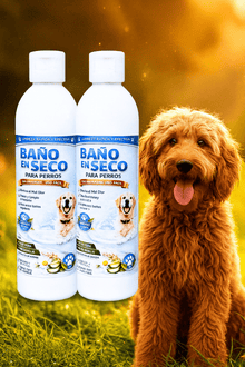 Pack X2 Baño En Seco Para Perros-Limpieza Rapida  sin Agua y sin Estrés